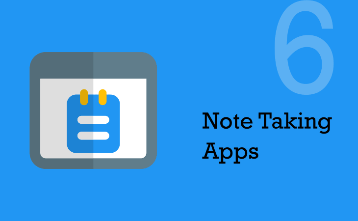 Use note taking apps