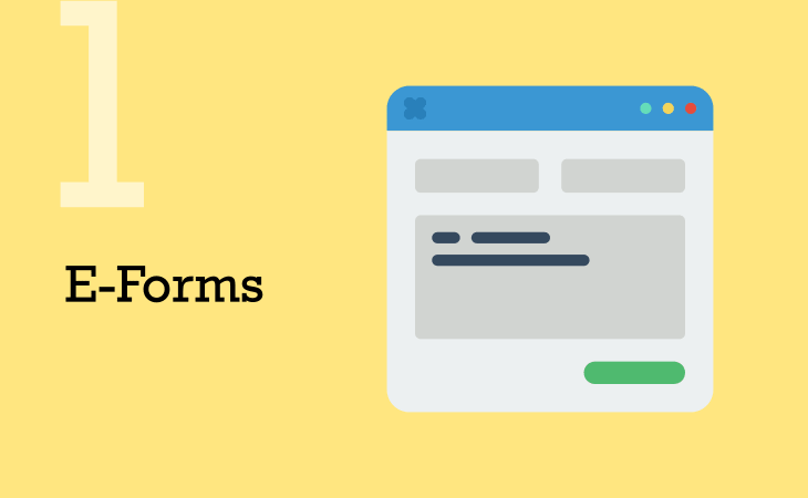 Use e-forms