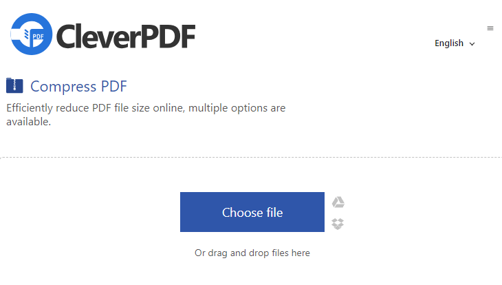 CleverPDF Compress PDF