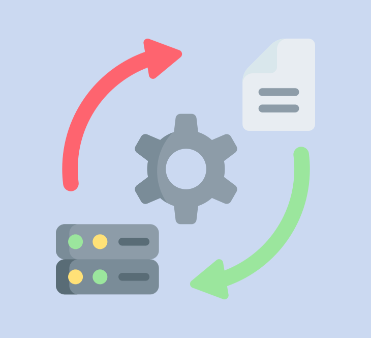 Simple example of digital transformation with document management system