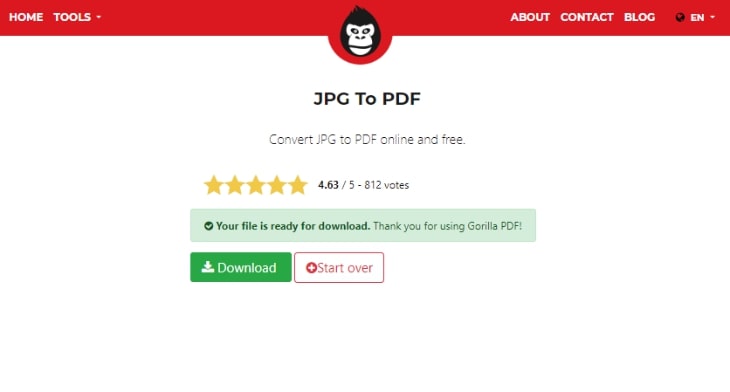 Download the PDF file with combined images
