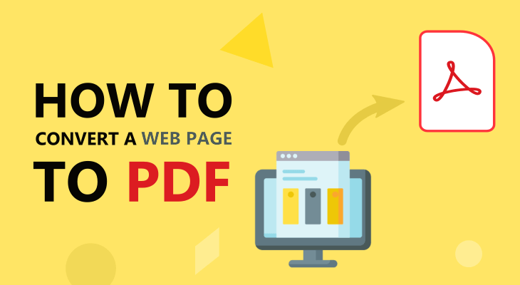 How to convert a web page to PDF