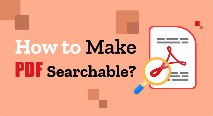 How to make PDF searchable