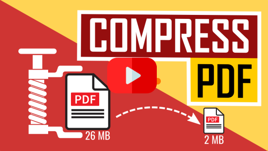 How to compress PDF video tutorial