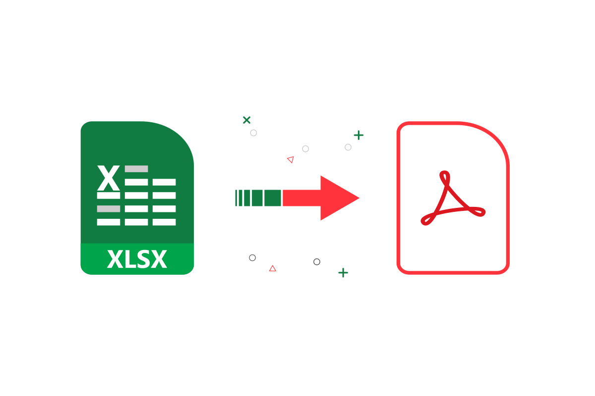 Преобразование Excel в PDF онлайн